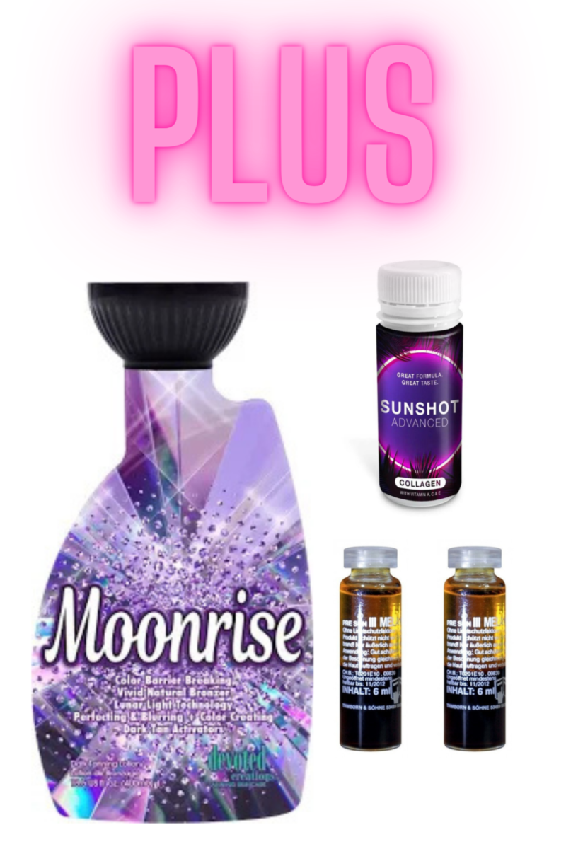 Moonrise 400 ml PLUS 2x Melanine Olie PLUS Sunshot