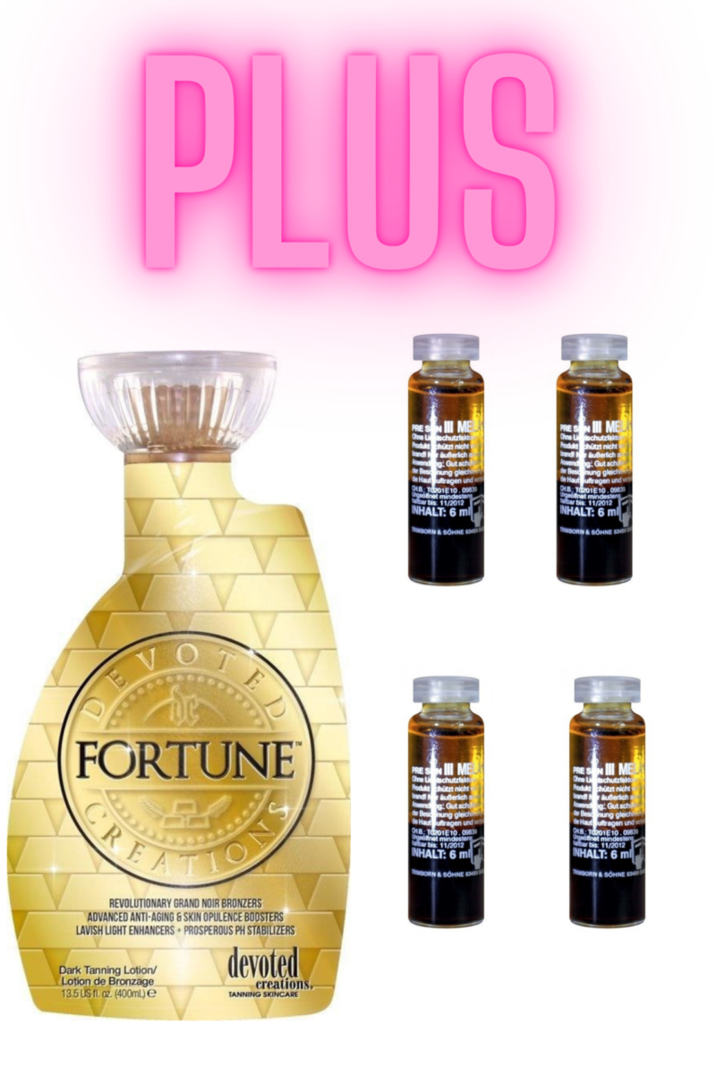 Fortune 400 ml PLUS 4X Melanine Olie !